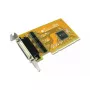 Vidinė nuoseklioji sąsajos plokštė Sunix SER5056AL – PCI, Low-profile, 4x RS-232, oranžinė