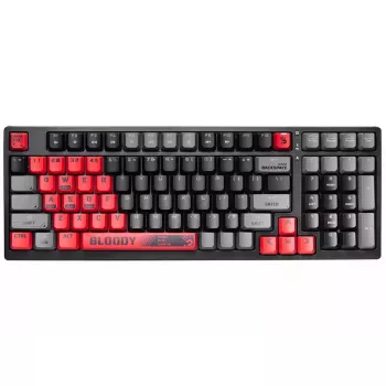 Žaidimų pelė A4Tech Bloody S98 USB su Red Plus jungikliais, laidinė optinė