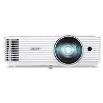 Trumpo fokusavimo projektorius Acer S1387n, WXGA 1280x800, 4000 ANSI, 20 000:1, HDMI/VGA/RJ45, 16 W garsiakalbis, 3,1 kg