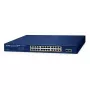 Valdomas jungiklis PLANET GS-2210-24P2S 24 prievadų 10/100/1000T PoE 260 W