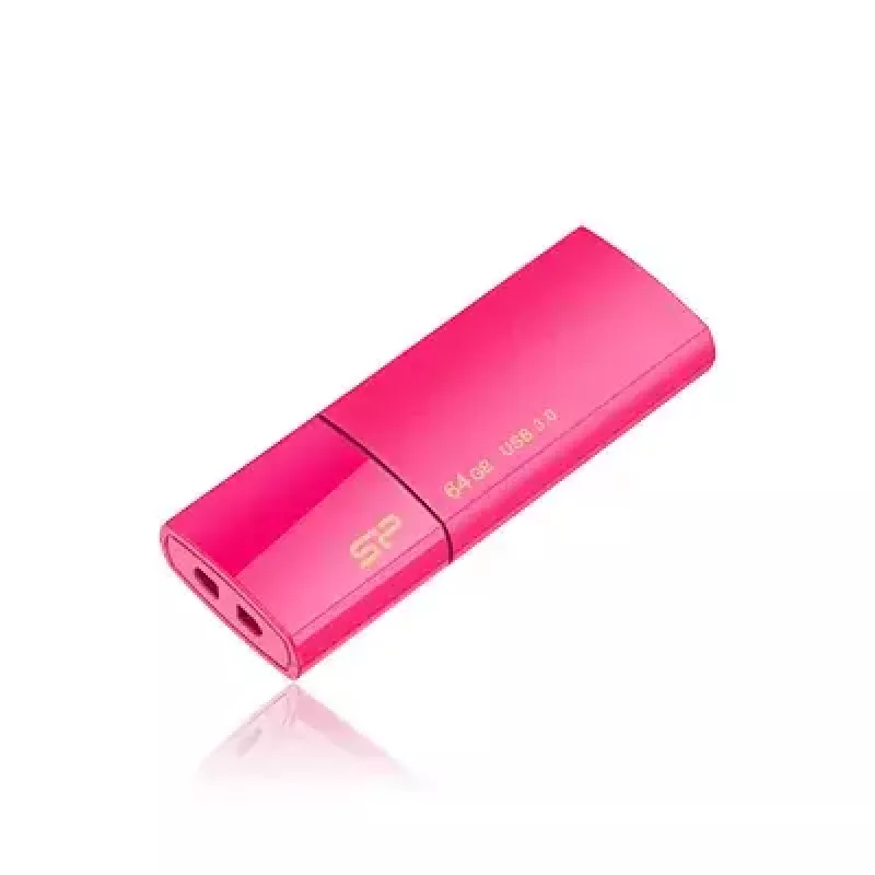 „Silicon Power“ „Blaze B05“ 64 GB USB atmintukas, USB Type-A 3.2 Gen 1, rožinis