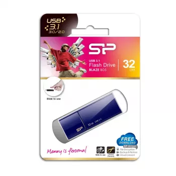 USB atmintukas Silicon Power 32 GB USB Type-A 3.2 Gen 1 Blaze B05