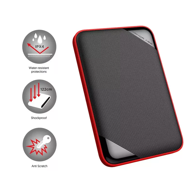 Išorinis kietasis diskas Silicon Power 5 TB USB 3.2 Armor A62