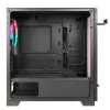 Korpusas Azza Elise Tower Black, Tower, juodas