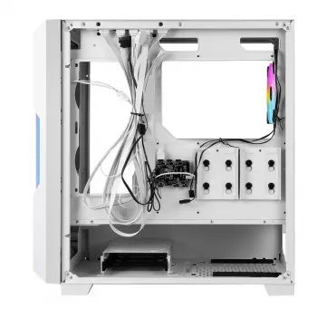 Korpusas PC Azza Guardian Glass Midi Tower Baltas