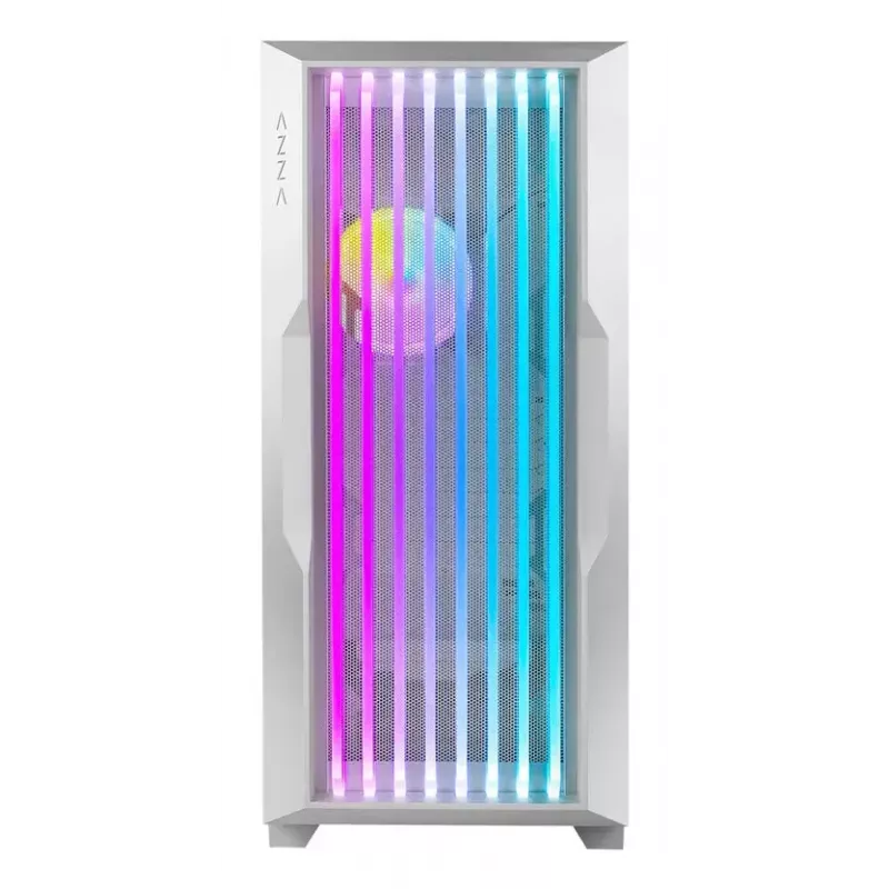 Korpusas PC Azza Guardian Glass Midi Tower Baltas