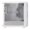 Korpusas PC Azza Guardian Glass Midi Tower Baltas
