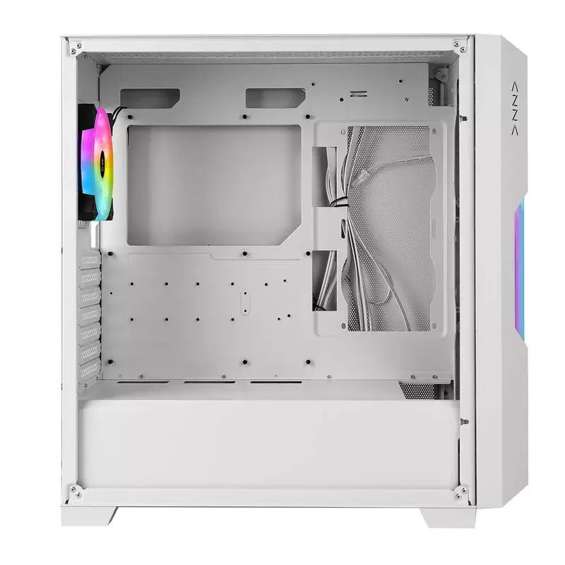 Korpusas PC Azza Guardian Glass Midi Tower Baltas