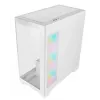 PC Midi Tower AZZA Cove (CSAZ-570W) — Juoda, ATX/Micro-ITX/ITX, 3x120mm šoniniai ventiliatoriai, 1x120mm galinis ventiliatorius, palaiko 2,5 colio ir 3,5 colio diskus