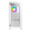 PC Midi Tower AZZA Cove (CSAZ-570W) — Juoda, ATX/Micro-ITX/ITX, 3x120mm šoniniai ventiliatoriai, 1x120mm galinis ventiliatorius, palaiko 2,5 colio ir 3,5 colio diskus