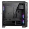 PC korpusas AZZA STORM ARGB Full Tower — Juodas, ATX/Micro-ATX/EATX, 2x 3.5 colio + 6x 2.5 colio vietos, ARGB ventiliatoriai sumontuoti