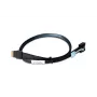 Icy Dock MB403L-B vidinis MCIO x4 (SFF-TA-1016) į SlimSAS x4 (SFF-8654) kabelis