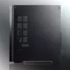 Korpusas Midi Tower RAIJINTEK Ponos MS – juodas, priekiniai 120/140 mm ventiliatoriai, 1x 120 mm galinis, HDD 3,5 colio, SSD 2,5 colio, 210×442×485 mm