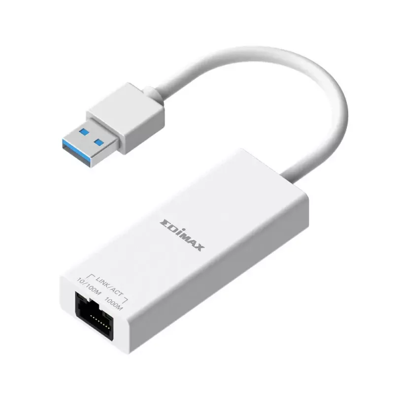Edimax EU-4306 V2 USB-A į Gigabit RJ45 tinklo adapteris su PoE 5 V 1 A