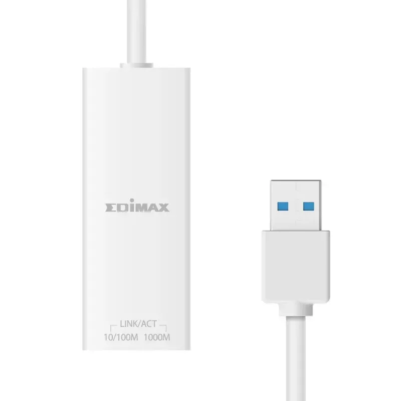 Edimax EU-4306 V2 USB-A į Gigabit RJ45 tinklo adapteris su PoE 5 V 1 A