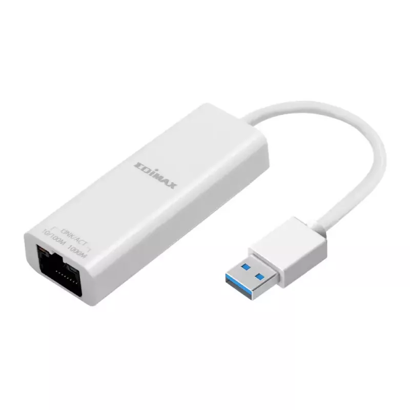 Edimax EU-4306 V2 USB-A į Gigabit RJ45 tinklo adapteris su PoE 5 V 1 A