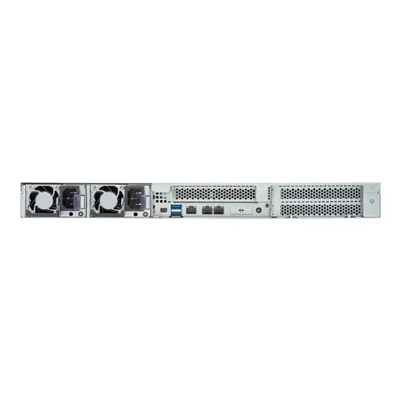 1U stovo serveris GIGABYTE E133-C10-AAG1 — lizdas AM5, AMD EPYC 4004 palaikymas, 4x DDR5 DIMM, 800W 80 PLUS Titanium maitinimo blokas