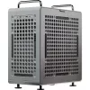 Kompiuterio korpusas Cooler Master QUBE 540 Moonstone – mid-tower su grūdinto stiklo šoniniu dangteliu (pilka spalva)