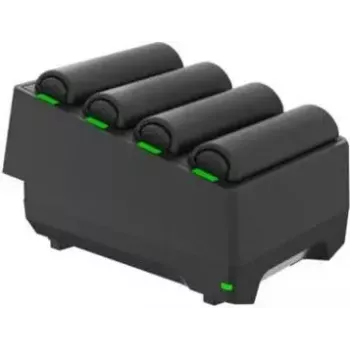 4 lizdų atsarginių baterijų įkroviklis, skirtas Zebra WT5400 WT6400