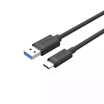 UNITEK USB laidas C14103BK-1.5M USB 3.2 Gen 1 USB A USB C juodas 1,5 m
