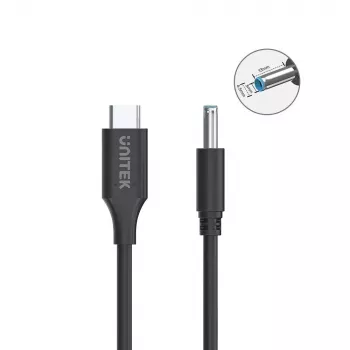 USB-C maitinimo laidas UNITEK C14117BK-1.8M 1,8 m 20V 3,25A