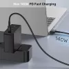 Maitinimo laidas UNITEK C14121BK-1M Juodas MagSafe 3 USB C 1m 28V 5A