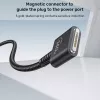 Maitinimo laidas UNITEK C14121BK-1M Juodas MagSafe 3 USB C 1m 28V 5A