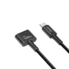 Maitinimo laidas UNITEK C14121BK-1M Juodas MagSafe 3 USB C 1m 28V 5A