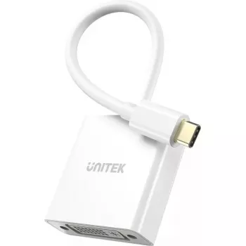 USB-C į DVI adapteris Unitek V1429A01 — 1080p 60Hz vaizdo išvestis