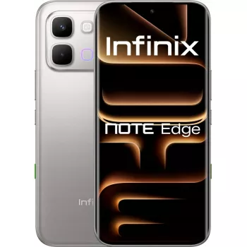 Išmanusis telefonas INFINIX Note Edge 8/256GB Lunar Titanium – 8 GB RAM, 256 GB atminties