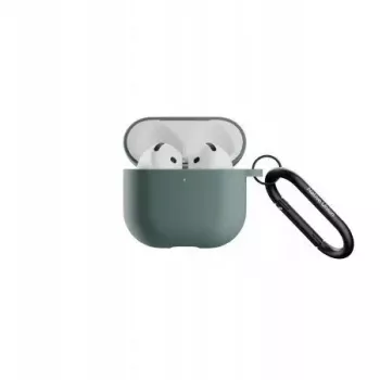 Apsauginis silikoninis dėklas AirPods 4 Native Union Active Case — šalavijų žalia