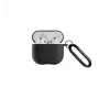 Apsauginis silikoninis dėklas AirPods 4 native union Active Case (juodas)