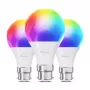 Nanoleaf Essentials Matter Smart LED lemputė A60 B22, 3 vnt., NF080B02-3A19B
