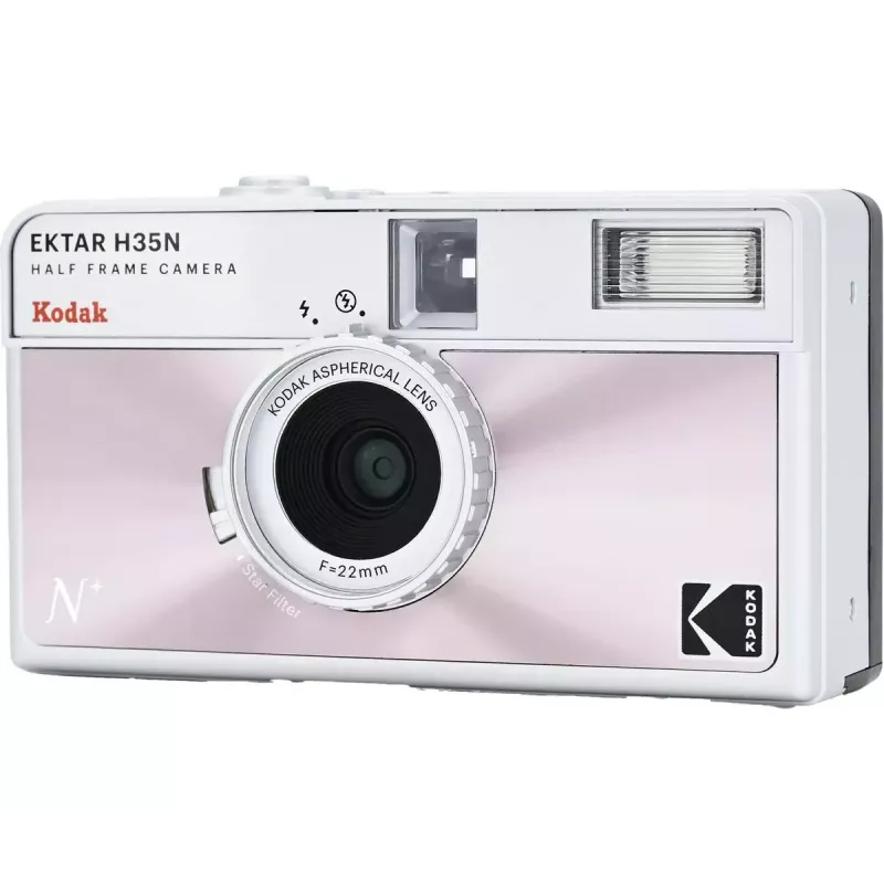 Juostinis fotoaparatas Kodak Ektar H35N glazed pink