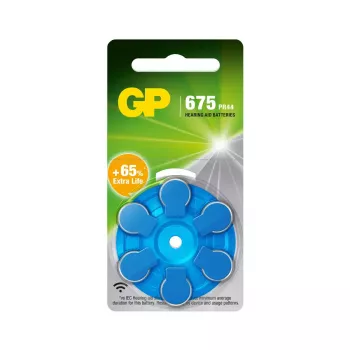 Vienkartinė baterija GP Batteries 103251 675 PR44 Cinkas-oras