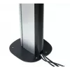 Prisukamas prie grindų pagrindas B-TECH SYSTEM X BT8380, 240×240×6 mm, 200 kg, juodas