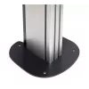 Prisukamas prie grindų pagrindas B-TECH SYSTEM X BT8380, 240×240×6 mm, 200 kg, juodas