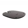 Prisukamas prie grindų pagrindas B-TECH SYSTEM X BT8380, 240×240×6 mm, 200 kg, juodas