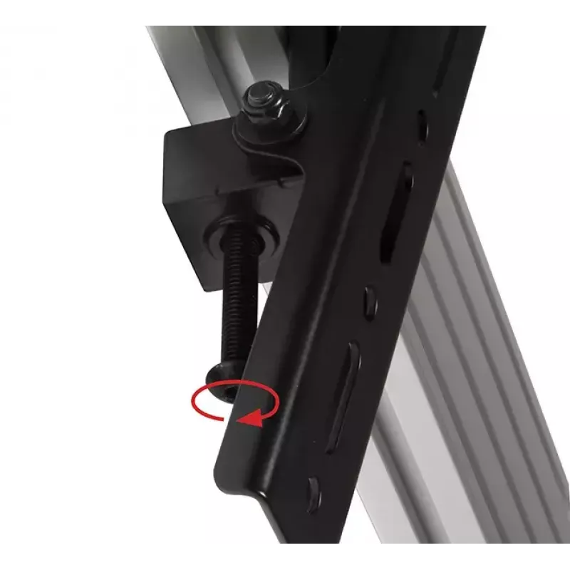 Plokščiojo ekrano tvirtinimo rankena B-TECH SYSTEM X VESA 400 su pakreipimu, skirta BT8390, juoda, 70 kg talpa