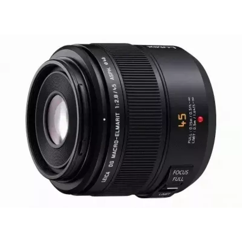 Objektyvas Panasonic H-ES045E (Leica DG Macro-Elmarit 45 mm f/2,8 ASPH. / MEGA O.I.S.)
