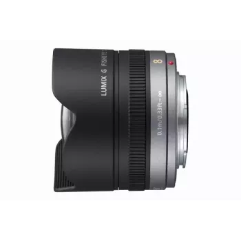 Objektyvas Panasonic H-F008E Juodas