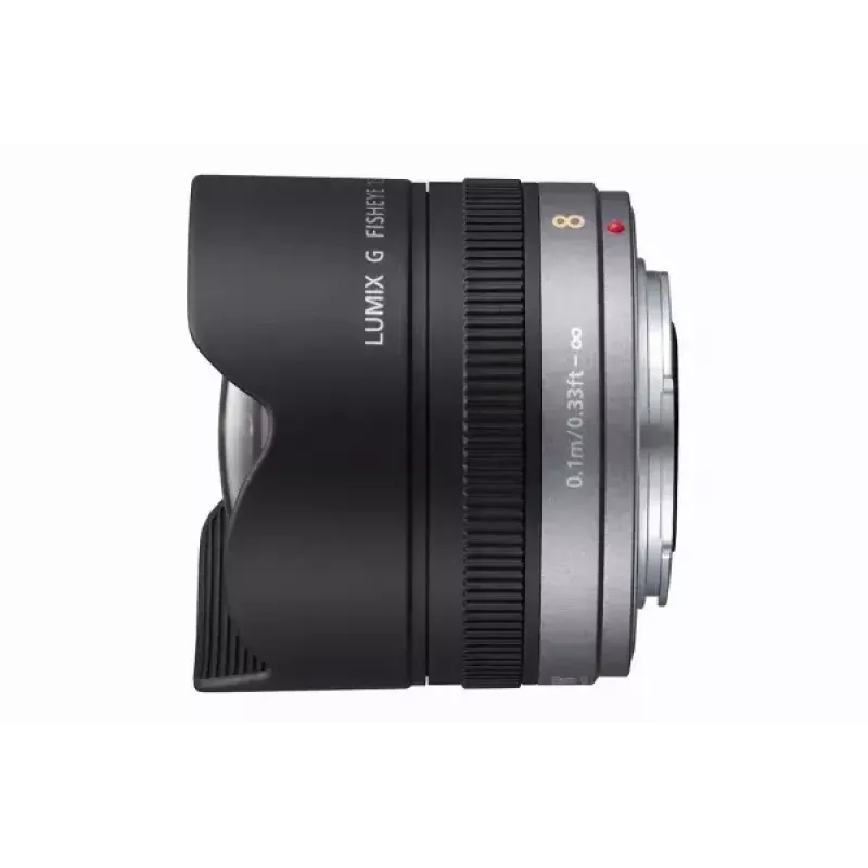 Objektyvas Panasonic H-F008E Juodas