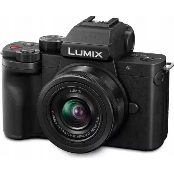Veidrodinis fotoaparatas Panasonic Lumix DC-G100D juodas 20,3 MP 4K vaizdo įrašas