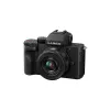 Panasonic Lumix DC-G100D juodas fotoaparato rinkinys su H-FS 12-32 objektyvu ir DMW-SHGR2 rankena