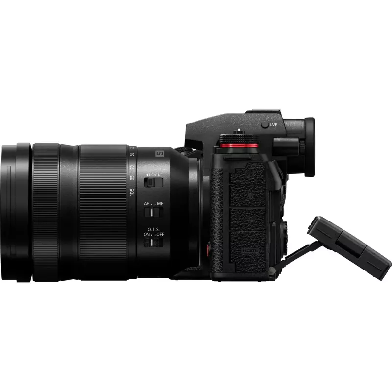 Veidrodinis fotoaparatas Panasonic Lumix DC-S1R II su 24–105 mm objektyvu, 47,3 MP pilno kadro