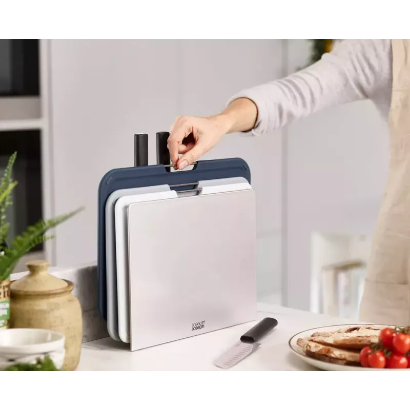 Joseph Joseph Nest Plus 6 dalių rinkinys su pjaustymo lentelėmis ir peiliu