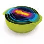 Joseph Joseph Nest 9 Plus Multicolour 40031 – Kompaktiškas virtuvės indų rinkinys