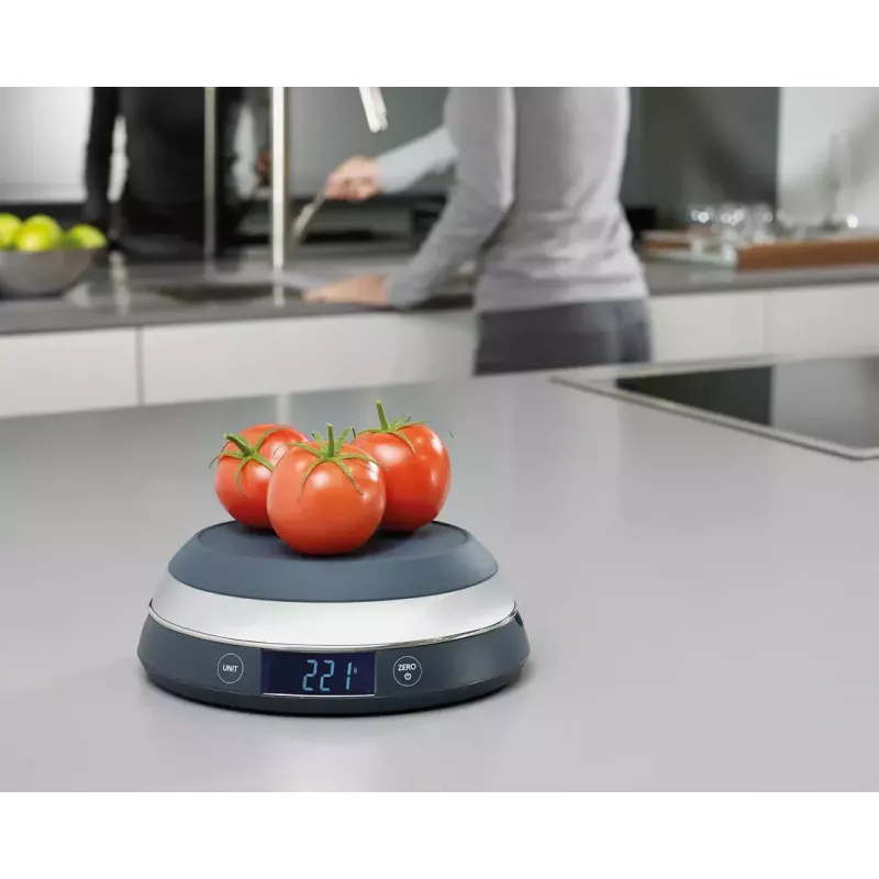 Elektrinė virtuvinė svarstyklė Joseph Joseph SwitchScale pilka