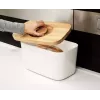 Dėžutė duonai Joseph Joseph Bread Box stačiakampė balta