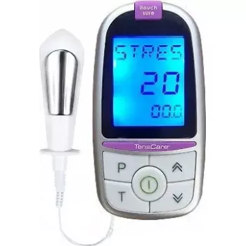 Dubeninės dugno raumenų treniruoklis TensCare itouch Sure su laidžiu geliu — K-TESGO